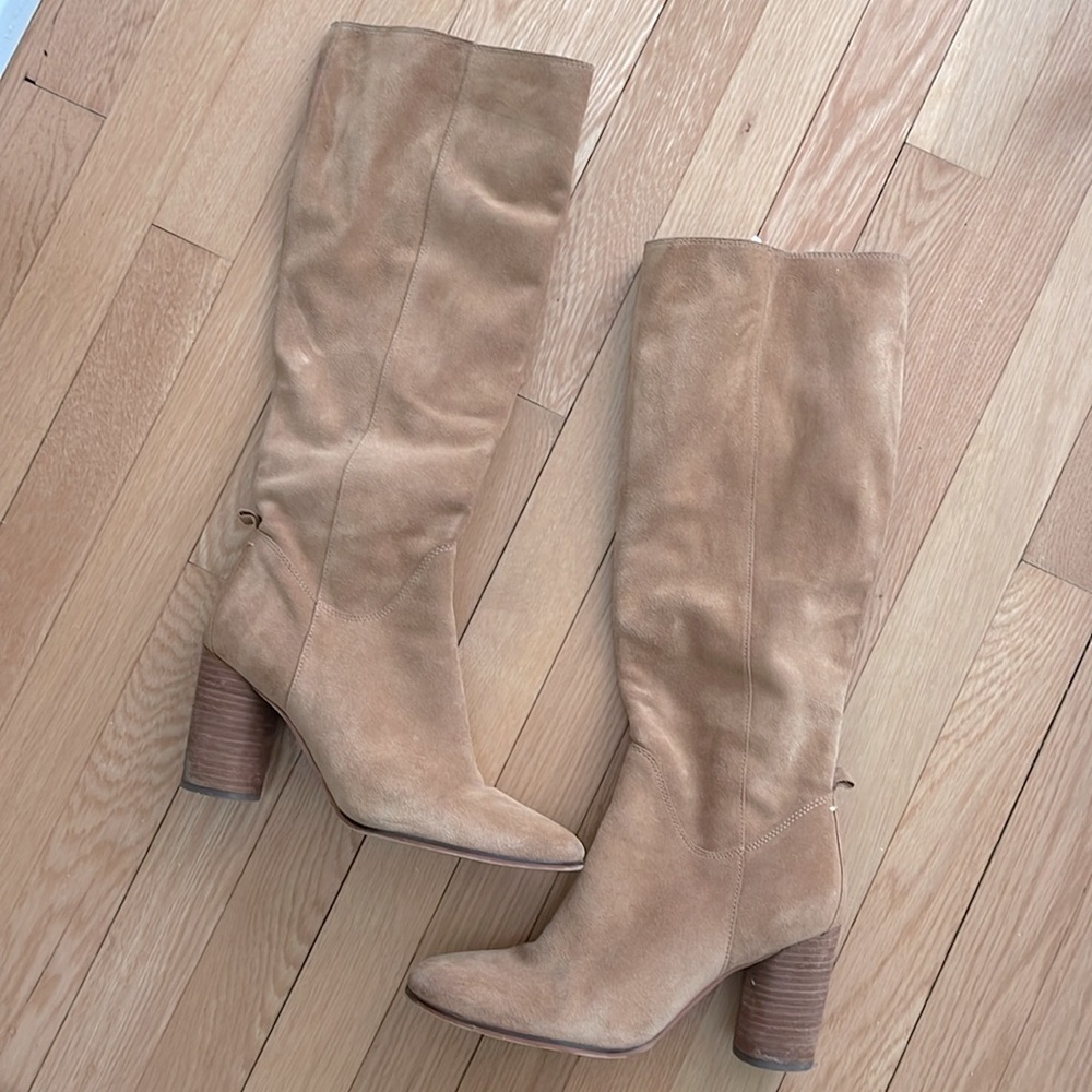 Sam Edelman Carmel Suede Boots - 8 - Picture 1 of 4